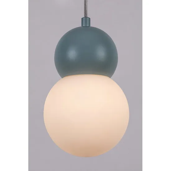 Rábalux Gellia kék függesztett lámpa (RAB-72279) G9 1 izzós IP20