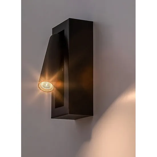 Rábalux Gello fekete LED falikar (RAB-71285) LED 1 izzós IP20