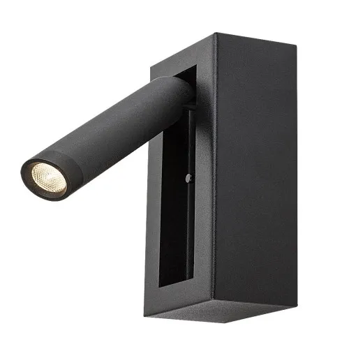 Rábalux Gello fekete LED falikar (RAB-71285) LED 1 izzós IP20