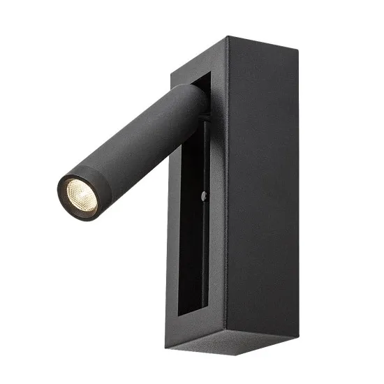 Rábalux Gello fekete LED falikar (RAB-71285) LED 1 izzós IP20