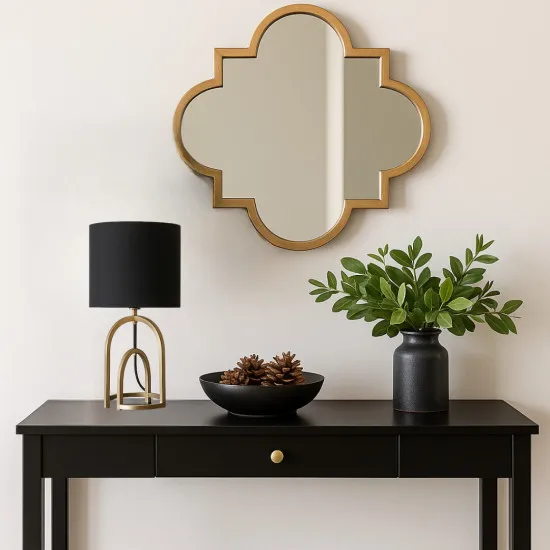 Rábalux Gisaya arany asztali lámpa (RAB-74075) E14 1 izzós IP20