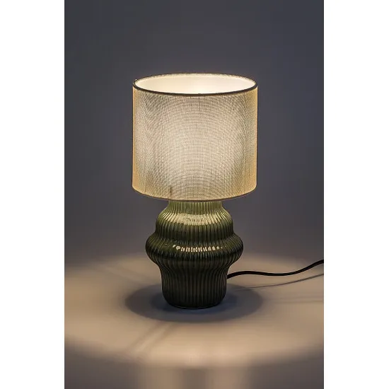 Rábalux Glimo zöld asztali lámpa (RAB-74059) E14 1 izzós IP20