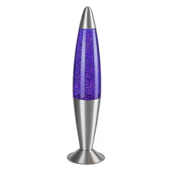 Rábalux Glitter 2 ezüst LED asztali lámpa (RAB-76115) LED 1 izzós IP20