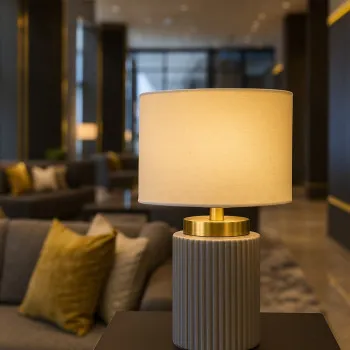 Rábalux Glovy szürke asztali lámpa (RAB-74045) E14 1 izzós IP20