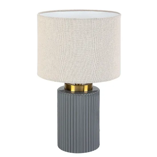 Rábalux Glovy szürke asztali lámpa (RAB-74045) E14 1 izzós IP20