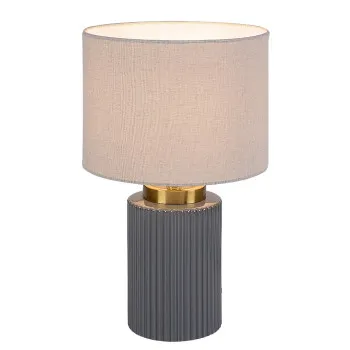 Rábalux Glovy szürke asztali lámpa (RAB-74045) E14 1 izzós IP20