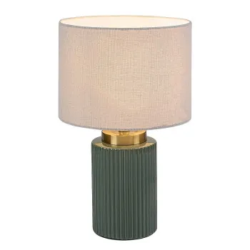 Rábalux Glovy zöld asztali lámpa (RAB-74046) E14 1 izzós IP20