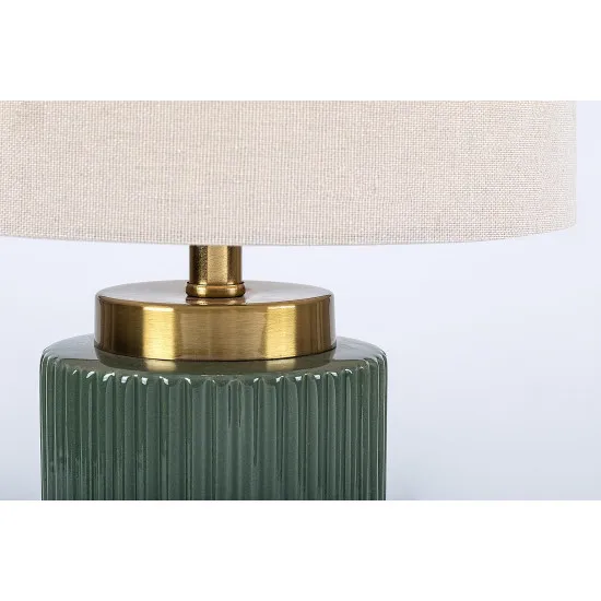 Rábalux Glovy zöld asztali lámpa (RAB-74046) E14 1 izzós IP20