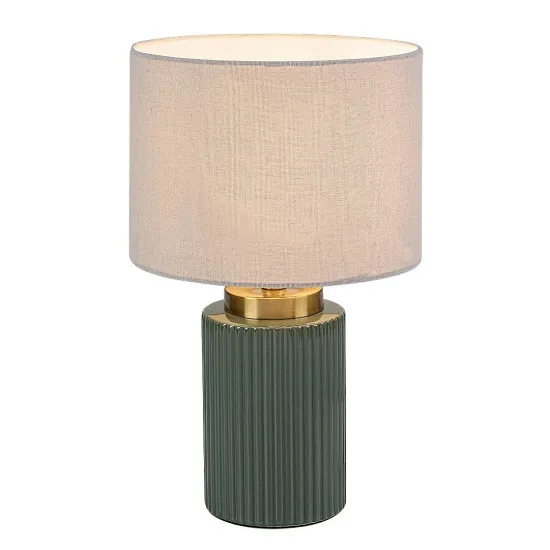 Rábalux Glovy zöld asztali lámpa (RAB-74046) E14 1 izzós IP20