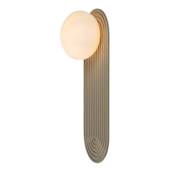 Rábalux Glowbells grézs-fehér fali lámpa (RAB-71459) G9 1 izzós IP20