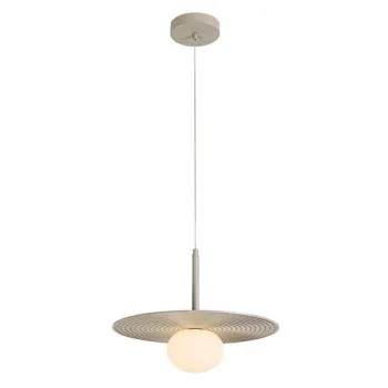 Rábalux Glowbells grézs-fehér függesztett lámpa (RAB-72461) G9 1 izzós IP20