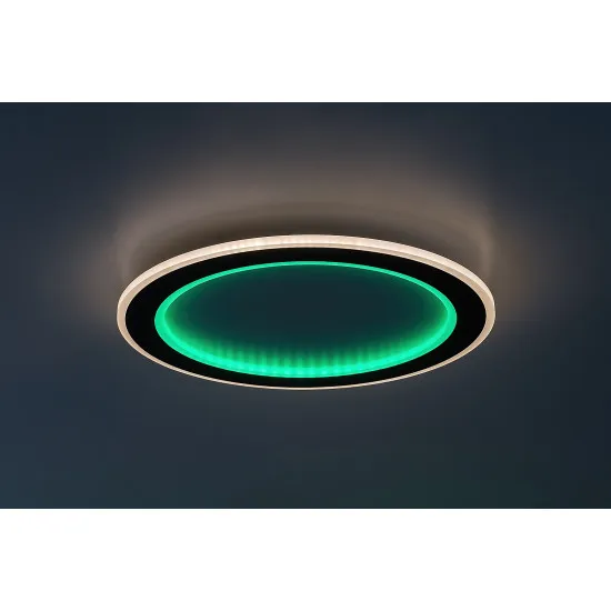 Rábalux Golwen fehér-fekete LED mennyezeti lámpa (RAB-71406) LED 1 izzós IP20