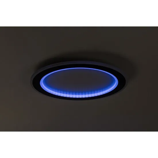 Rábalux Golwen fehér-fekete LED mennyezeti lámpa (RAB-71406) LED 1 izzós IP20