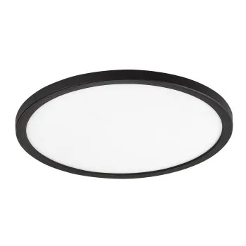 Rábalux Gonzalo fekete LED mennyezetbe építhető lámpa (RAB-71097) LED 1 izzós IP20