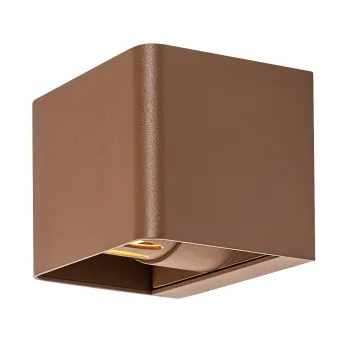 Rábalux Hallstatt barna LED kültéri fali lámpa (RAB-77169) LED 1 izzós IP54