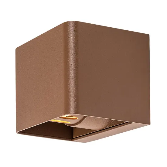 Rábalux Hallstatt barna LED kültéri fali lámpa (RAB-77169) LED 1 izzós IP54