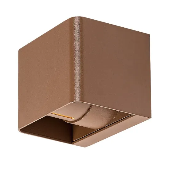 Rábalux Hallstatt barna LED kültéri fali lámpa (RAB-77169) LED 1 izzós IP54