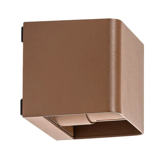 Rábalux Hallstatt barna LED kültéri fali lámpa (RAB-77169) LED 1 izzós IP54