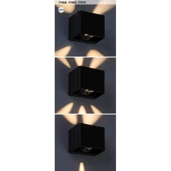 Rábalux Hallstatt szürke LED kültéri fali lámpa (RAB-77170) LED 1 izzós IP54