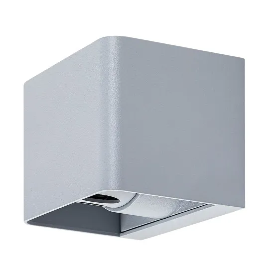 Rábalux Hallstatt szürke LED kültéri fali lámpa (RAB-77170) LED 1 izzós IP54