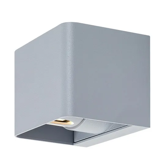 Rábalux Hallstatt szürke LED kültéri fali lámpa (RAB-77170) LED 1 izzós IP54