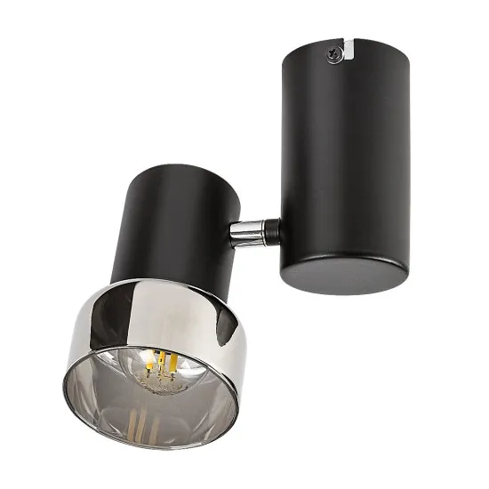 Rábalux Hatice fekete mennyezeti spotlámpa (RAB-73052) E14 1 izzós IP20