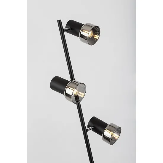 Rábalux Hatice fekete állólámpa (RAB-74279) E14 3 izzós IP20