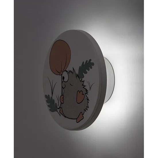 Rábalux Hedgy fehér gyerek LED fali lámpa (RAB-71099) LED 1 izzós IP20