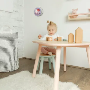 Rábalux Hedgy fehér LED nyomógombos gyereklámpa (RAB-76072) LED 1 izzós IP20