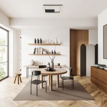 Rábalux Heleth fekete LED mennyezeti lámpa (RAB-71375) LED 1 izzós IP20