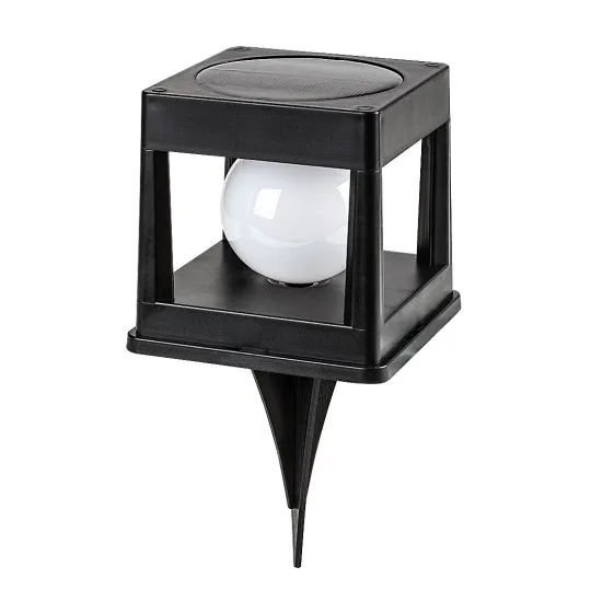 Rábalux Holne fekete LED napelemes kültéri leszúrható lámpa (RAB-77188) LED 1 izzós IP44