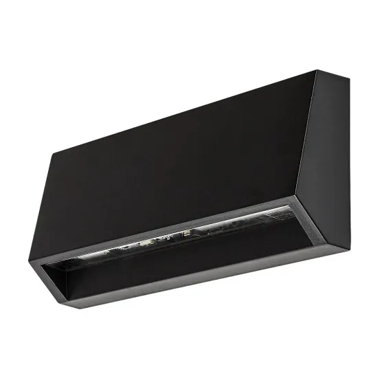 Rábalux Ibar fekete LED kültéri fali lámpa (RAB-77109) LED 1 izzós IP54