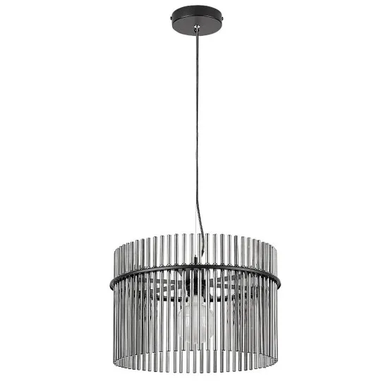 Rábalux Inesa matt fekete függesztett lámpa (RAB-72261) E27 1 izzós IP20