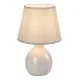 Rábalux Ingrid bézs asztali lámpa (RAB-74076) E14 1 izzós IP20