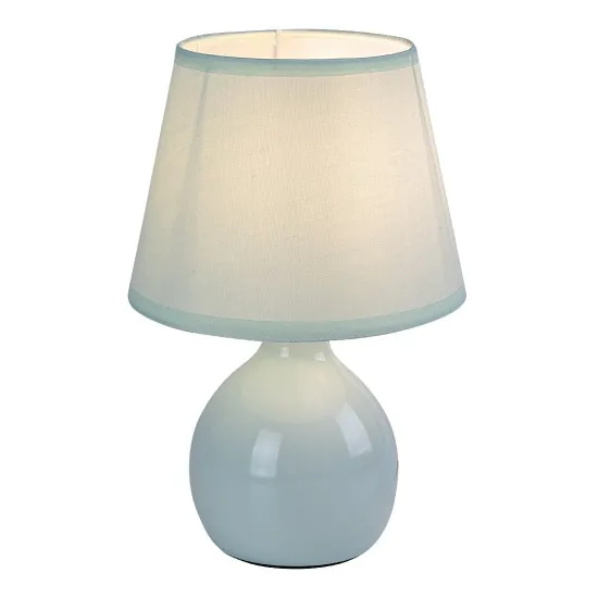 Rábalux Ingrid zöld asztali lámpa (RAB-74077) E14 1 izzós IP20