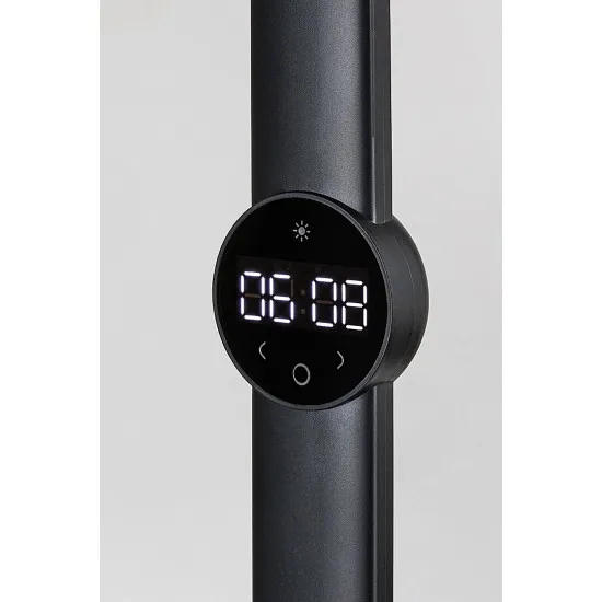 Rábalux Isak fekete LED asztali lámpa (RAB-74198) LED 1 izzós IP20