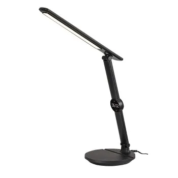 Rábalux Isak fekete LED asztali lámpa (RAB-74198) LED 1 izzós IP20