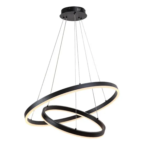 Rábalux Isaure fekete LED függesztett lámpa (RAB-72305) LED 1 izzós IP20