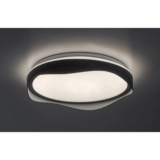 Rábalux Israh szürke LED mennyezeti lámpa (RAB-71249) LED 1 izzós IP20