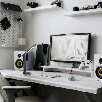 Rábalux Jacey fekete LED asztali lámpa (RAB-74226) LED 1 izzós IP20