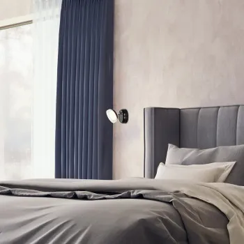 Rábalux Javi fekete LED falikar (RAB-71272) LED 1 izzós IP20