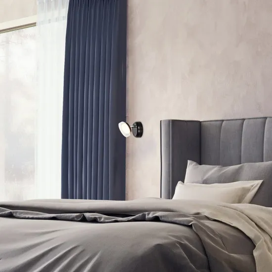 Rábalux Javi fekete LED falikar (RAB-71272) LED 1 izzós IP20