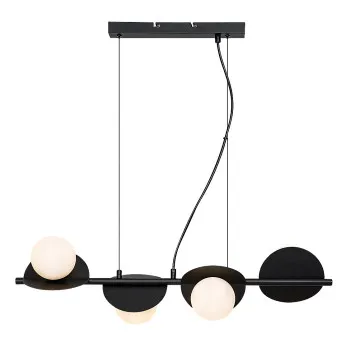 Rábalux Jules fekete függesztett lámpa (RAB-72225) G9 4 izzós IP20