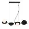 Rábalux Jules fekete függesztett lámpa (RAB-72225) G9 4 izzós IP20