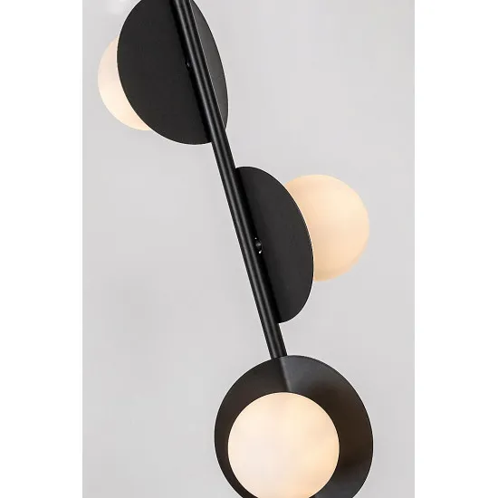 Rábalux Jules fekete állólámpa (RAB-74223) G9 3 izzós IP20