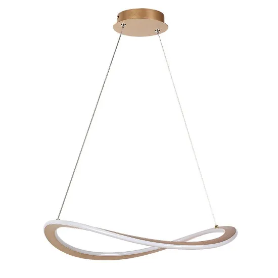 Rábalux Kallira arany LED függesztett lámpa (RAB-72281) LED 1 izzós IP20