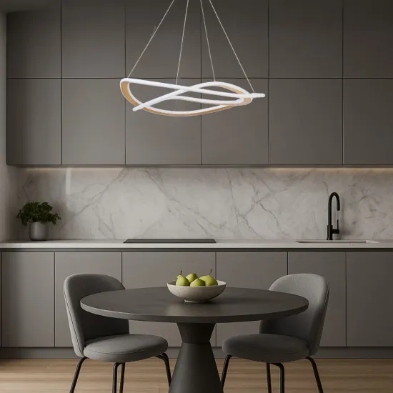 Rábalux Kallira arany LED függesztett lámpa (RAB-72282) LED 1 izzós IP20