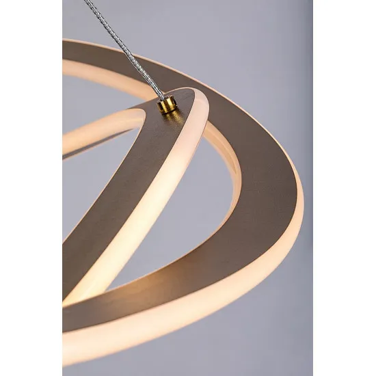 Rábalux Kallira arany LED függesztett lámpa (RAB-72282) LED 1 izzós IP20