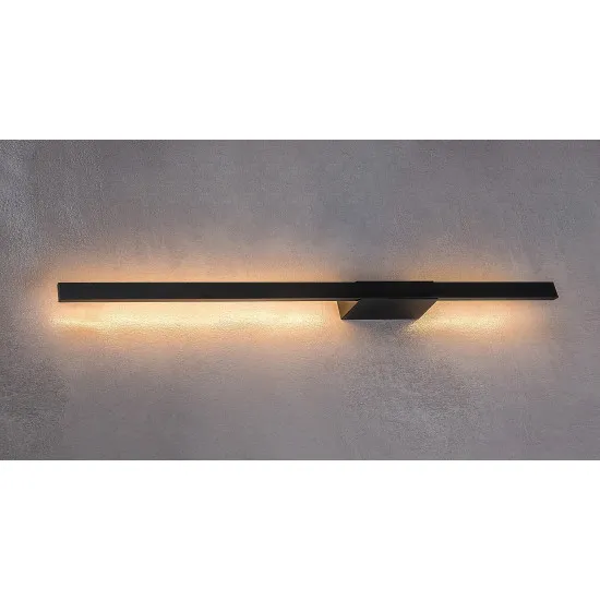 Rábalux Kelebia fekete LED kültéri fali lámpa (RAB-77125) LED 1 izzós IP44