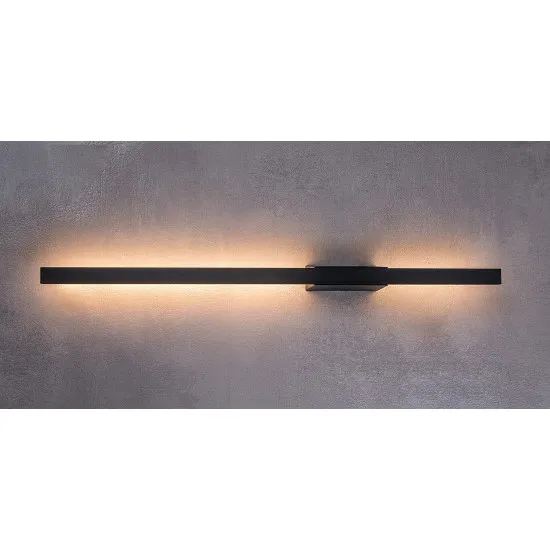 Rábalux Kelebia fekete LED kültéri fali lámpa (RAB-77125) LED 1 izzós IP44